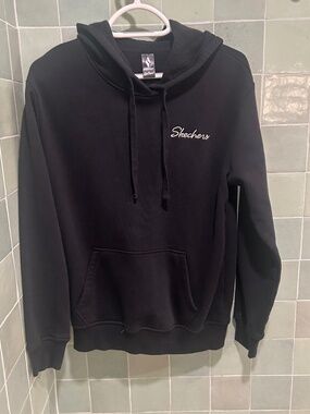 Skechers Women Signature Pullover Hoodie Black Size Small